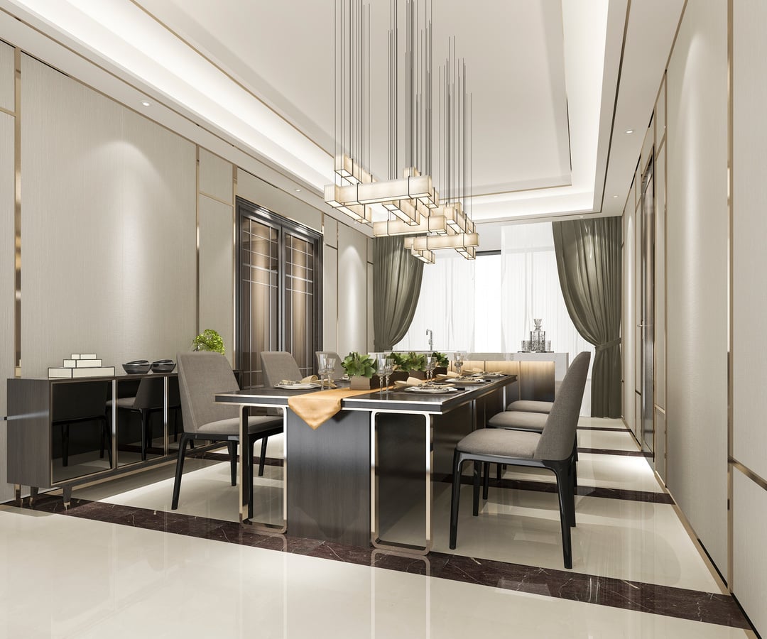 Luxury Modern Dining Room 